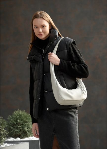 Женская сумка Sambag HOBO M серый шелк 53100030 фото