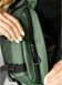 Большая женская поясная сумка бананка Sambag DynamicDart зеленая 80411007 фото 6