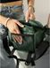 Большая женская поясная сумка бананка Sambag DynamicDart зеленая 80411007 фото 10