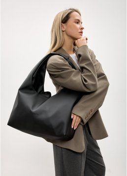 Женская сумка Sambag HOBO L черная 53300001 фото