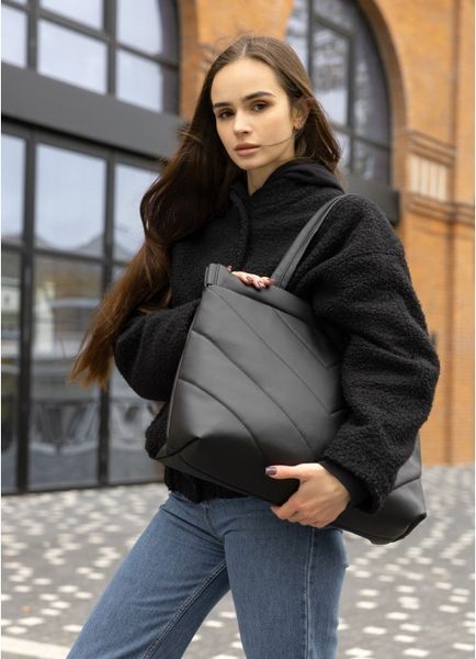 Сумка Sambag Wave чорна 93383001 фото
