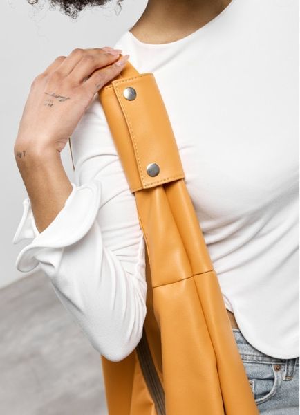 Жіноча сумка Sambag HOBO WEAVE помаранчева 53330029 фото