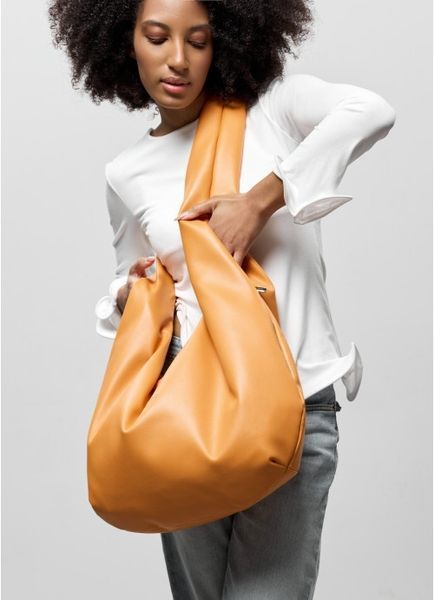 Жіноча сумка Sambag HOBO WEAVE помаранчева 53330029 фото