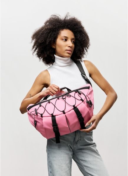 Жіноча cумка-бананка під ноутбук Sambag Urban Pro рожева 51411506 фото