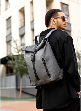 Мужской рюкзак ролл Sambag RollTop LZT графитовый 24208009m фото