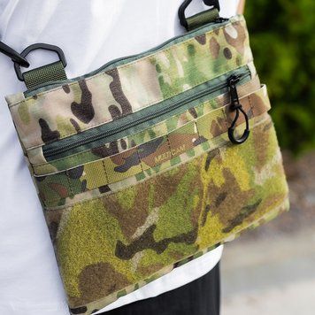 Тактическая сумка X2-BLV2 Multicam с системой MOLLE &mdash; через плечо X2BLV3-cordura фото