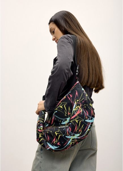 Жіноча сумка Sambag HOBO Dolly принт "ABSTRACT" 53400707 фото