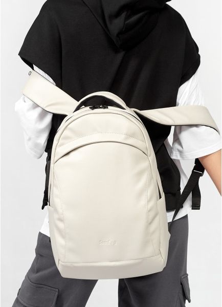 Жіночий рюкзак Sambag Zard Urban сірий шовк 25000030 фото
