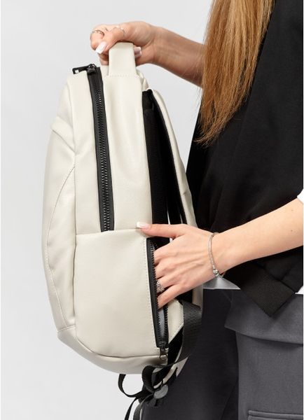 Жіночий рюкзак Sambag Zard Urban сірий шовк 25000030 фото