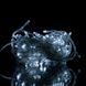 Новогодняя комнатная гирлянда Нить 10 м, 120 LED, белый провод, белое свечение W120LED10MWW фото 1