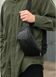 Сумка на пояс бананка шкіряна Sambag Tirso Noir Dark чорний 81119001m фото 4