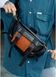 Большая мужская поясная сумка бананка Sambag DynamicDart черно-оранжевая 80411129m фото 7
