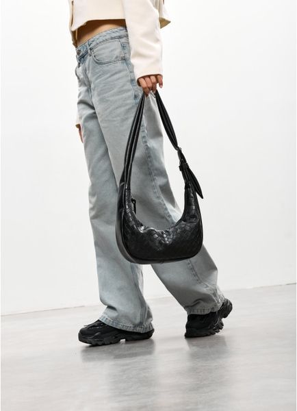Жіноча сумка Sambag HOBO Mini чорна 53100067 фото