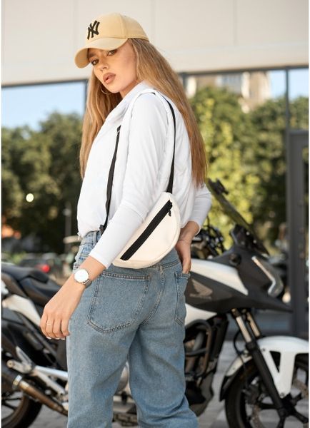 Женская сумка на пояс бананка Sambag Urban One белый 85151008 фото