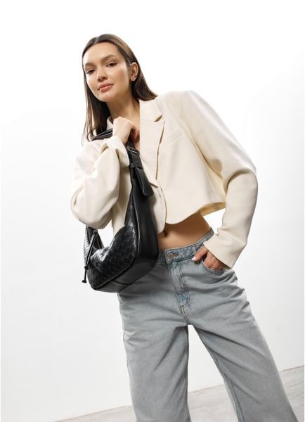 Жіноча сумка Sambag HOBO Mini чорна 53100067 фото