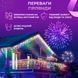 Уличная гирлянда Бахрома 3 м, 90 LED, 18 нитей, белый провод, мультиколор 3МWML фото 2