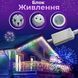 Уличная гирлянда Бахрома 3 м, 90 LED, 18 нитей, белый провод, мультиколор 3МWML фото 7