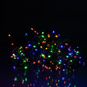 Уличная гирлянда Бахрома 20 м, 335 LED, черный провод, мультиколор 20MBML фото