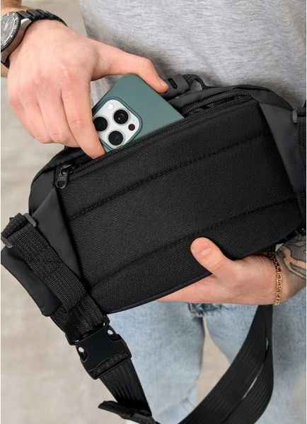 Чоловіча сумка через плече бананка Sambag Flex Pro оксфорд 85451064m фото