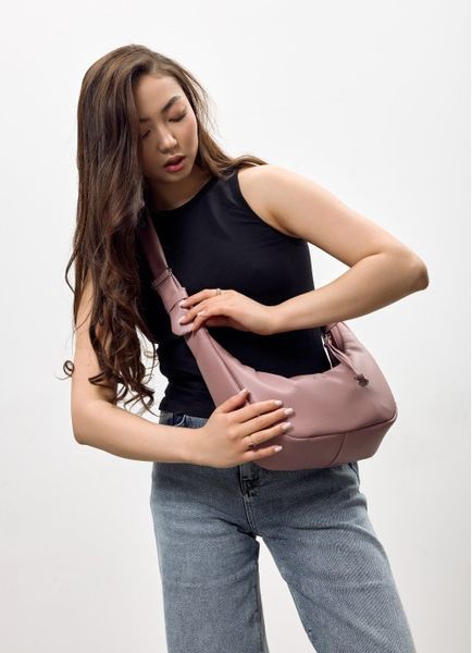 Жіноча сумка Sambag HOBO S рожева 53100106 фото