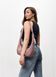 Жіноча сумка Sambag HOBO S рожева 53100106 фото 8