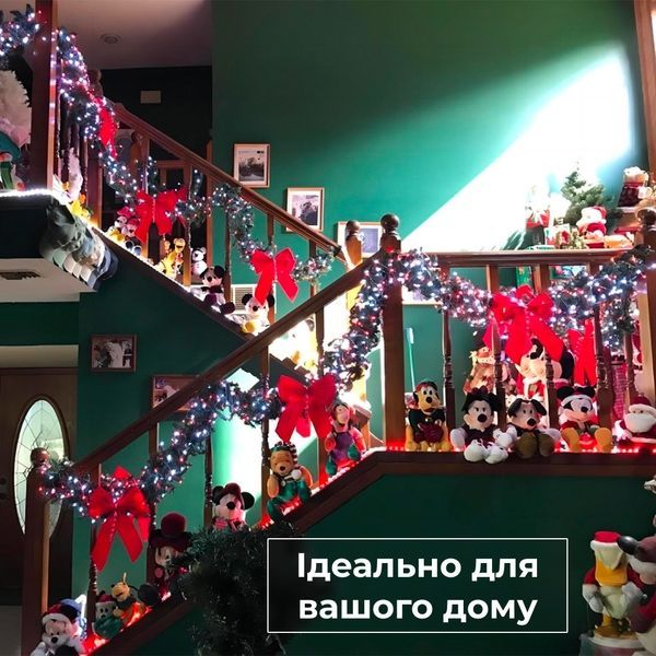 Гирлянда нить светодиодная GarlandoPro 171 LED 16м 8 режимов гирлянда новогодняя W300LEDML W100LEDW фото