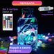 Розумна гірлянда Smart 2,5 м, 250 LED, керування зі смартфона, прозорий провід, мультиколор 1733044W фото 2