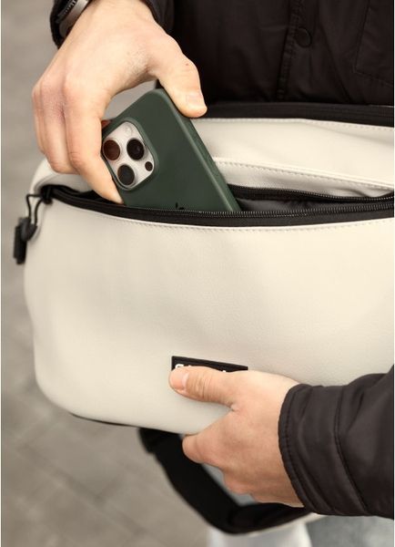 Чоловіча cумка-бананка під ноутбук Sambag Urban Laptop 51411030m фото