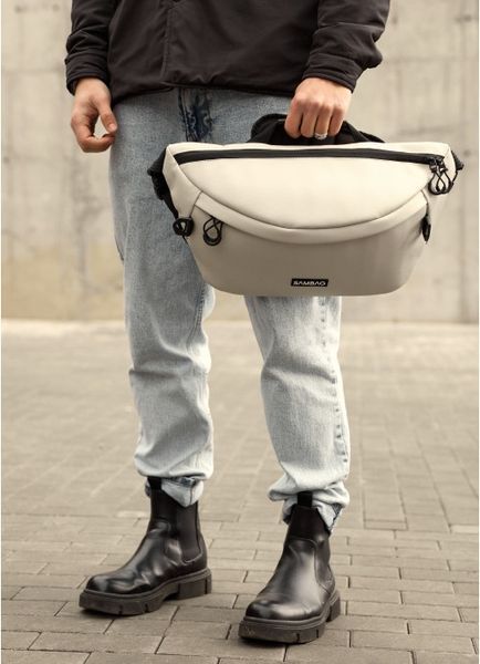 Чоловіча cумка-бананка під ноутбук Sambag Urban Laptop 51411030m фото