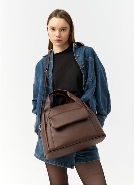 Женская сумка Sambag Vogue шоколадная 90158020 фото