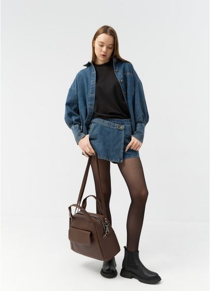 Женская сумка Sambag Vogue шоколадная 90158020 фото