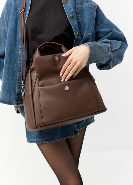Женская сумка Sambag Vogue шоколадная 90158020 фото
