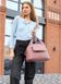 Женская сумка Sambag Vogue розовая 90153106 фото 1