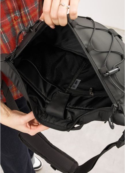 Женская сумка-бананка под ноутбук Sambag Urban Pro черная 51411264 фото
