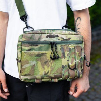 Тактическая сумка X6-2 Multicam с системой MOLLE &mdash; через плечо X63-cordura фото