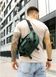 Большая мужская поясная сумка бананка Sambag DynamicDart зеленая 80411007m фото 5