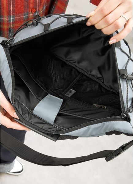 Женская сумка-бананка под ноутбук Sambag Urban Pro голубая 51411210 фото