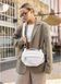 Сумка через плечо женская бананка Sambag Pure белая 85515008 фото 9