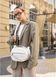 Сумка через плечо женская бананка Sambag Pure белая 85515008 фото 2