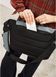 Женская сумка-бананка под ноутбук Sambag Urban Pro голубая 51411210 фото 10