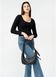 Жіноча сумка Sambag HOBO M чорна 53100001 фото 10
