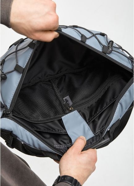 Мужская сумка-бананка под ноутбук Sambag Urban Pro голубая 51411210m фото