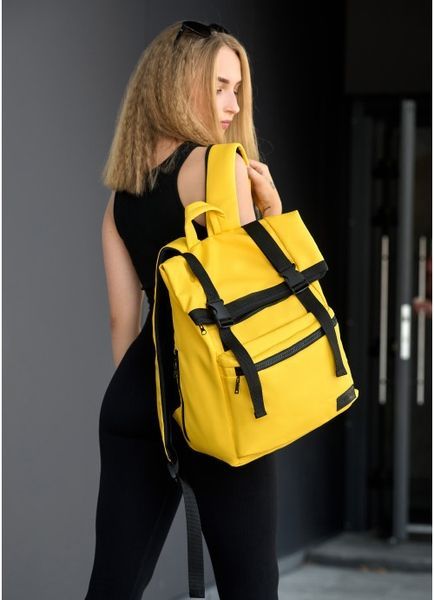 Рюкзак ролл Sambag унісекс RollTop Zard жовтий 24238028 фото
