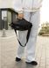Женская сумка через плечо бананка Sambag Flex Pro черная 85451065 фото 11