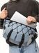 Мужская сумка-бананка под ноутбук Sambag Urban Pro голубая 51411210m фото 10