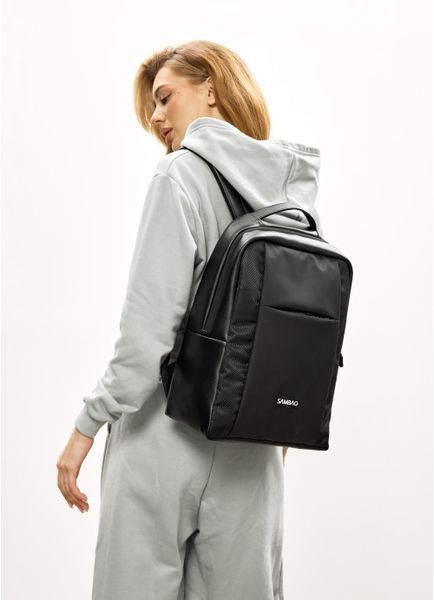 Жіночий рюкзак Sambag Zard Х комбінований чорний 25428164 фото
