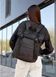 Жіночий рюкзак ролл Sambag RollTop Milton чорний тканевий 24211065 фото 2