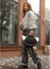 Большая женская поясная сумка бананка Sambag DynamicDart белая 80411008 фото 10