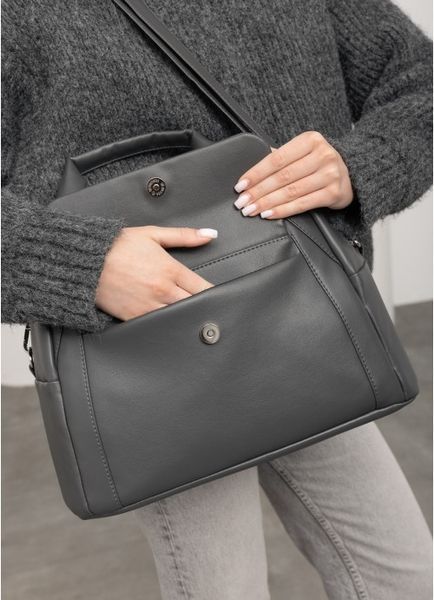 Жіноча сумка Sambag Vogue графітова 90153009 фото