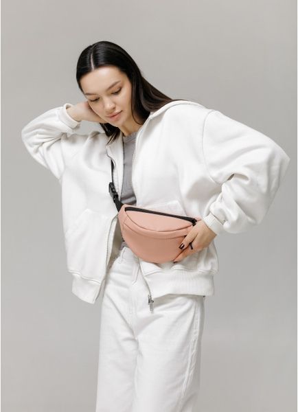 Сумка на пояс бананка Sambag Marina MSG пудра 85151006 фото